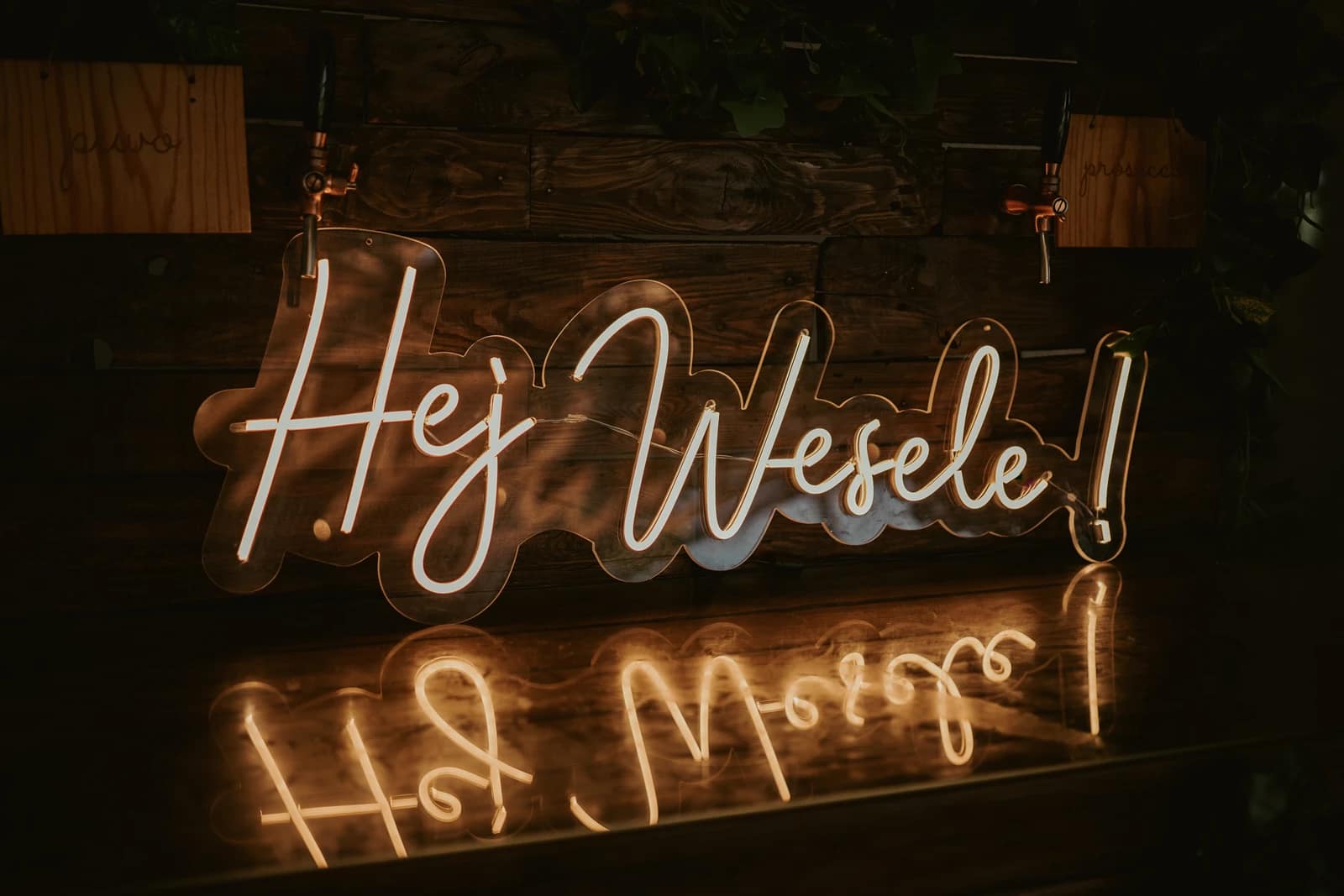 Neon Hej Wesele